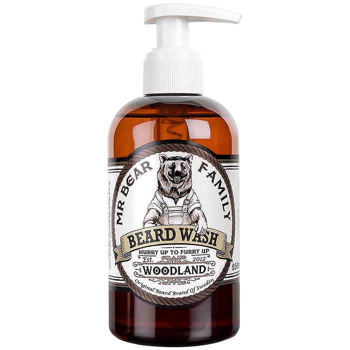 Mr Bear Family shampoo barba Woodland 250ml Rasoigoodfellas