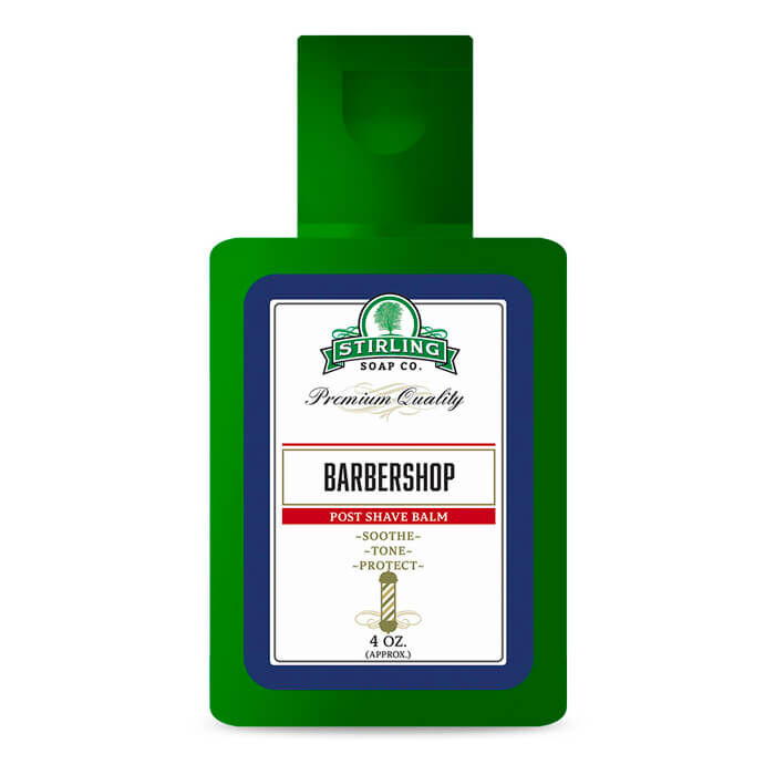 Dopobarba balsamo Barbershop 118ml Senza alcool - Stirling Soap Co.