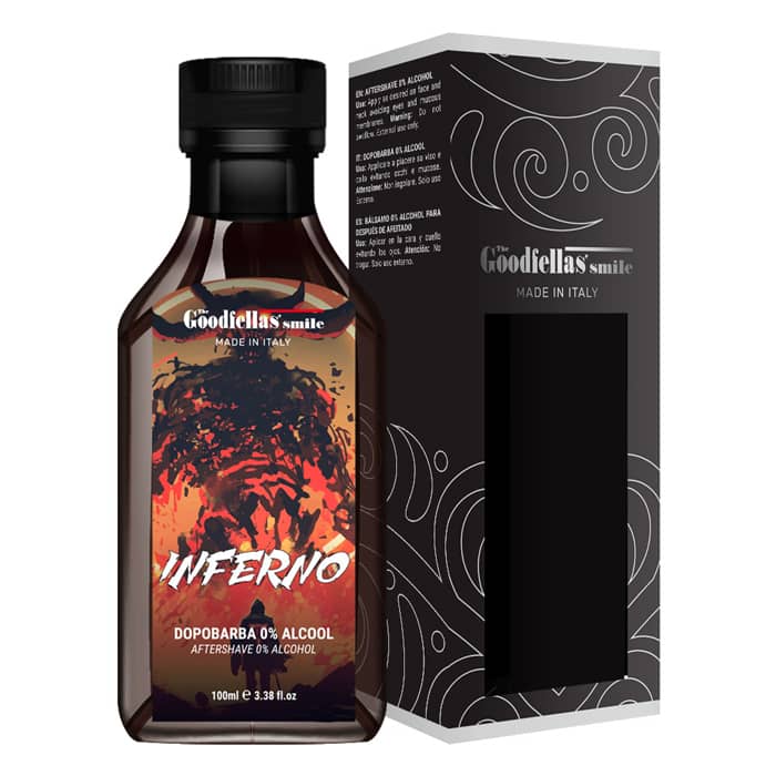 The Goodfellas' smile fluido dopobarba Inferno zero alcool 100ml