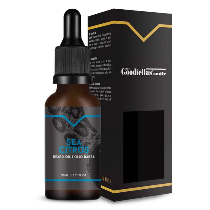 The Goodfellas' smile olio barba Sea Citrus 30ml