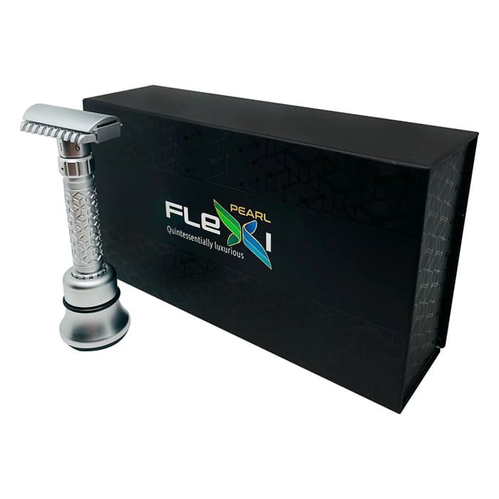 rasoio sicurezza flexi open comb peal shaving 2 1 Rasoigoodfellas Pearl Shaving rasoio di sicurezza Flexi Open Comb regolabile