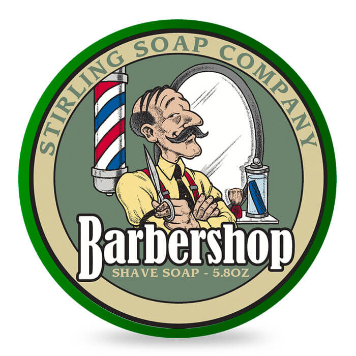 Sapone da barba Barbershop 170ml - Stirling Soap Co.