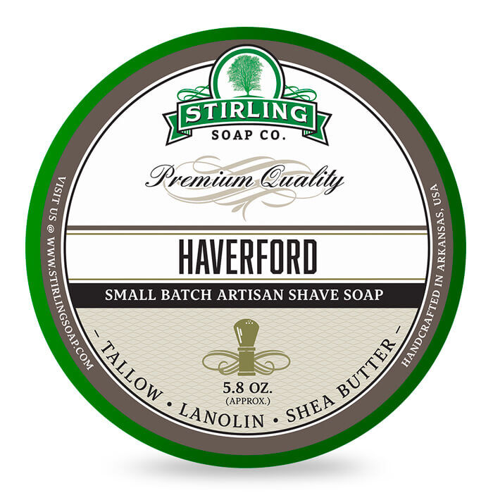 Sapone da barba Haverford 170ml - Stirling Soap Co.