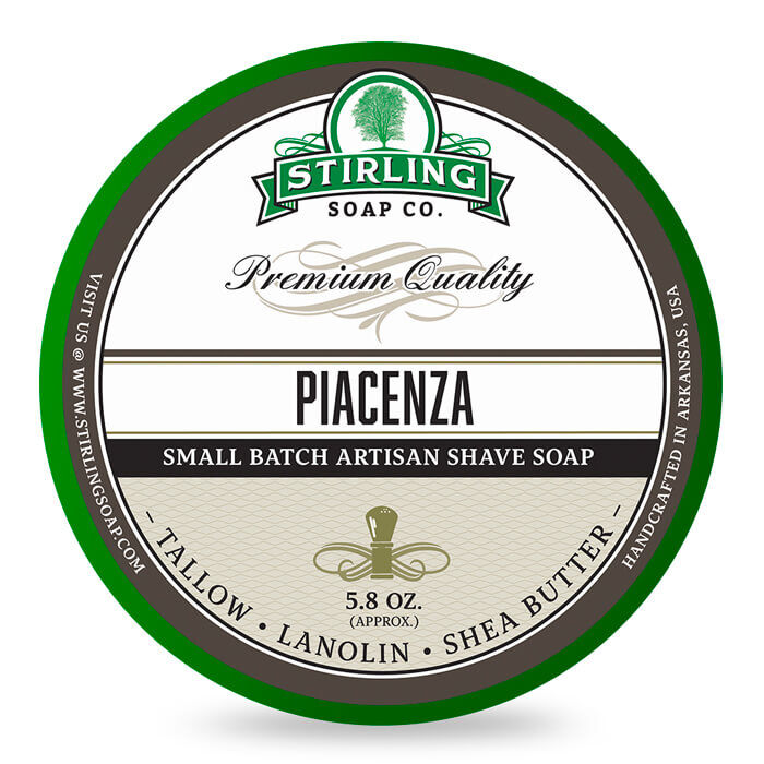 Sapone da barba Piacenza 170ml - Stirling Soap Co.