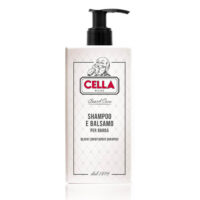 Shampoo e balsamo per barba 200ml - Cella Milano